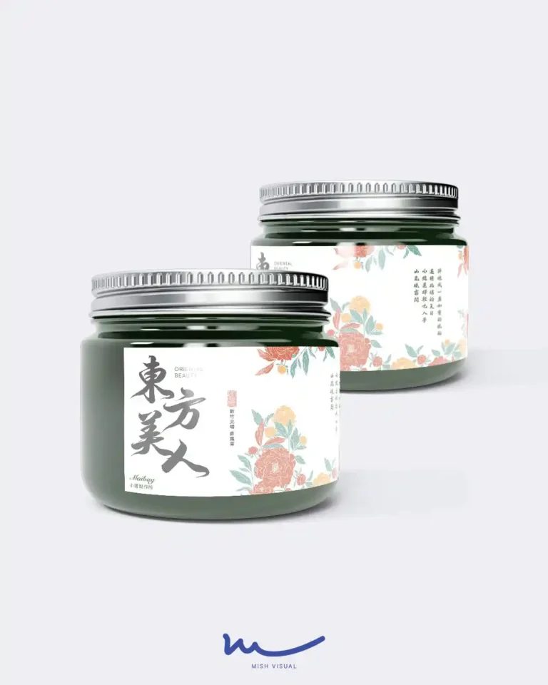 手工小吃品牌貼標設計