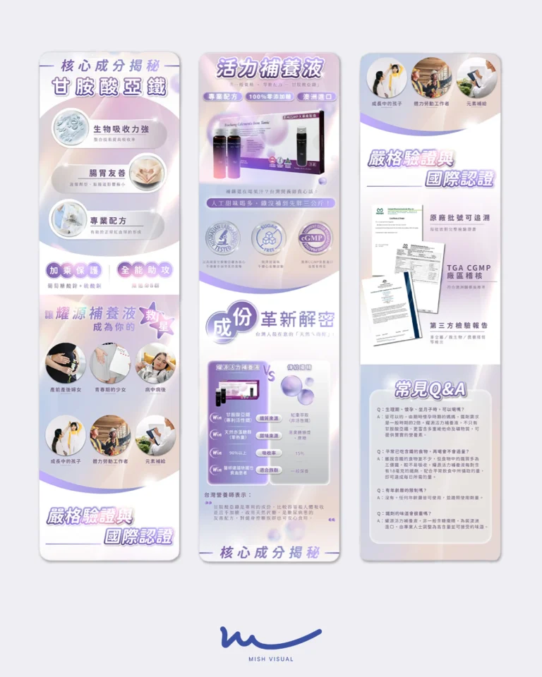 保健品銷售頁