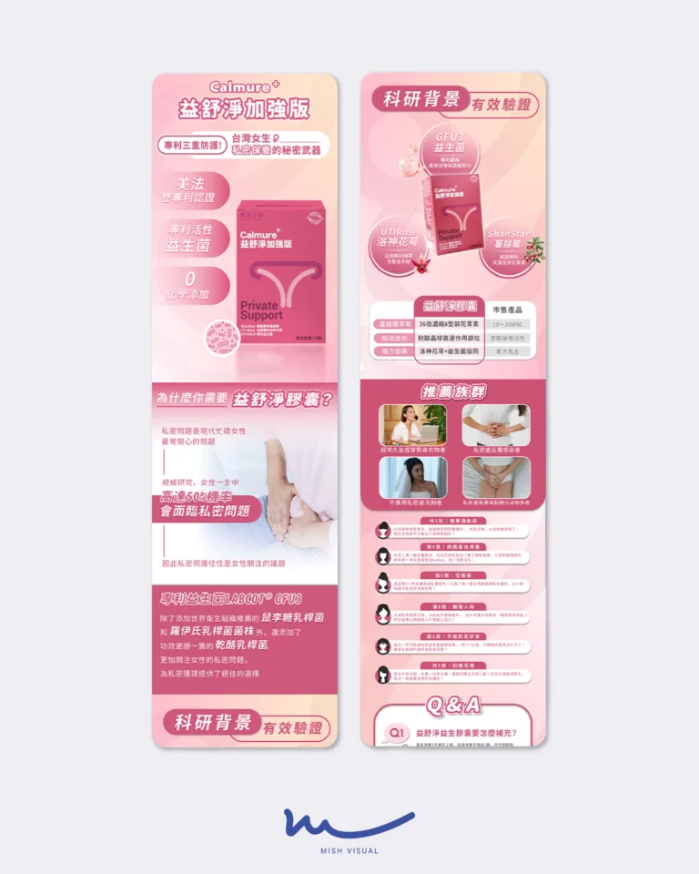 保健品 銷售頁設計